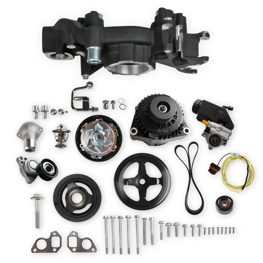Holley 20-186BK Pulley Kit – Pit Stop USA