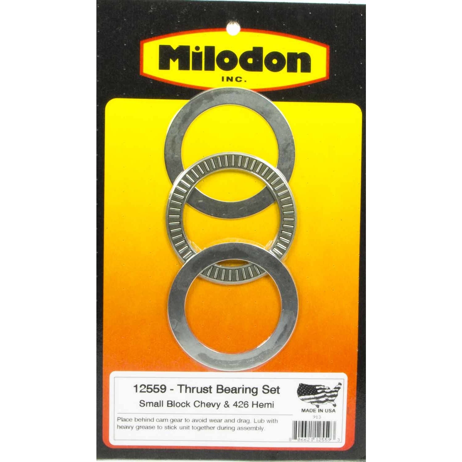 Milodon 12559 Camshaft Thrust Bearing Pit Stop USA