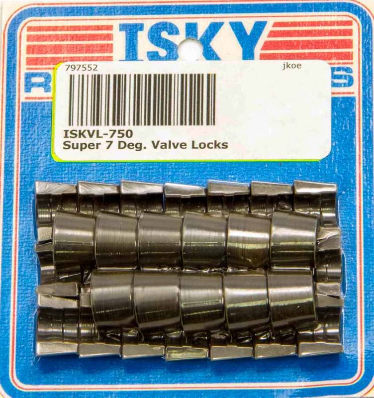 Isky Cams Super 7? Valve Locks For 11/32" Diameter Valve Stems