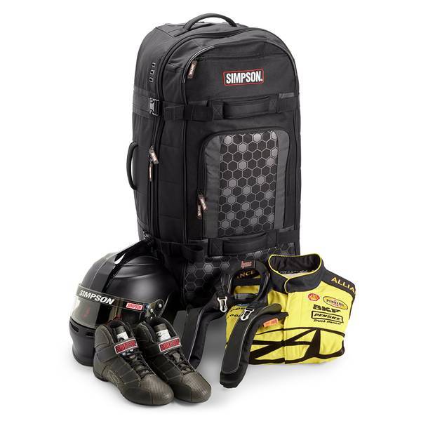 SIMPSON レーシングジャケット Simpson 23403 Simpson Super Speedway Bag - Black – Pit Stop USA