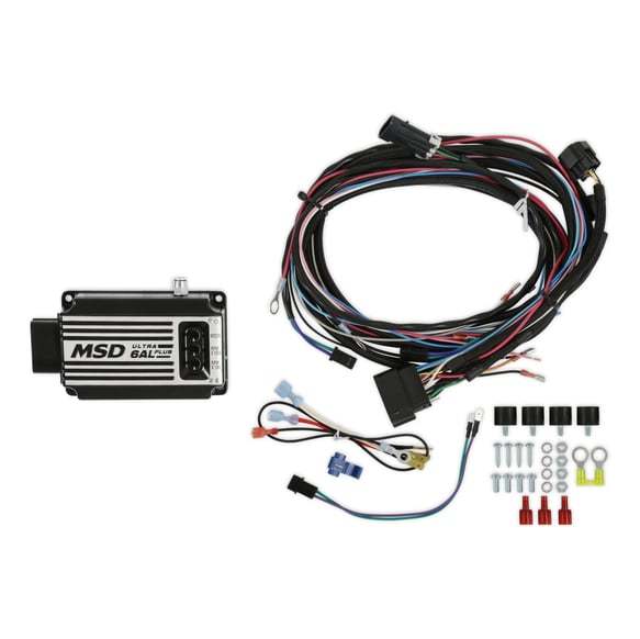 msd boost box MSD 65233 Ultra 6AL Plus Ignition Control Box, Black