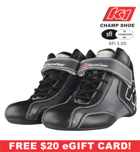 Products in the rear view mirror - K1 RaceGear Champ Shoe - $155