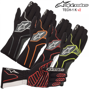 Karting Gloves - Alpinestars Tech 1-K v2 Karting Glove - $64.95
