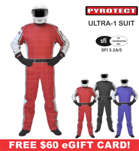 Shop Multi-Layer SFI-5 Suits - Pyrotect Ultra-1 Two Layer Nomex® Suits - $669