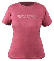 Allstar Performance - Allstar Performance Ladies Vintage T-Shirt - Burgundy - Large