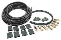 Allstar Performance - Allstar Performance Battery Cable Kit - 2 Gauge - 1 Battery - Black