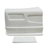 Dominator Racing Products - Dominator SS Nose w/ Lower Fender Extension - White - Right Side (Only)