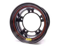 Bassett Racing Wheels - Bassett Wide 5 Spun Wheel - 15" x 8" - Black - 3" Back Spacing - 15.5 lbs.