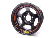 Bassett Racing Wheels - Bassett Armor Edge Dirt Track Wheel - 15" x 8" - 5 x 5" - Black - 2" Back Spacing - 19 lbs.