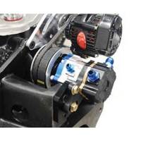 KRC Power Steering - KRC Bellhousing Mounted Alternator Braket Kit for KSE Steering Pump Drive