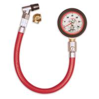 Longacre Racing Products - Longacre Standard 2" Glow-In-The-Dark Tire Pressure Gauge 0-30 PSI by 1/4 lb