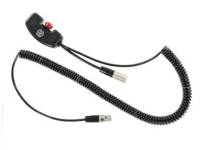 Racing Electronics - Racing Electronics Surefire Universal In-line Push-to-Talk Cable