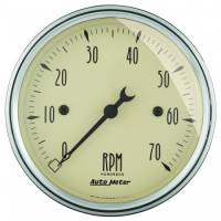 Auto Meter - Auto Meter Antique Beige Electric Tachometer - 3-1/8"