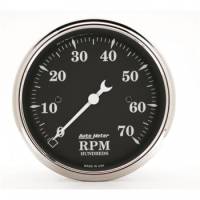 Auto Meter - Auto Meter Old Tyme Black Electric Tachometer - 3-1/8"