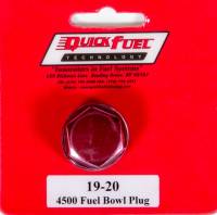 Quick Fuel Technology - Quick Fuel Technology Fuel Bowl Plug - Red - 7/8-20
