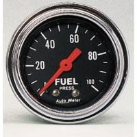 Auto Meter - Auto Meter Traditional Chrome - Mechanical Fuel Pressure Gauge - 2-1/16"