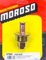 Moroso Performance Products - Moroso Check Valve Hdr Collecto