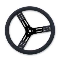Longacre Racing Products - Longacre 15" Fat Grip Aluminum Steering Wheel - Black