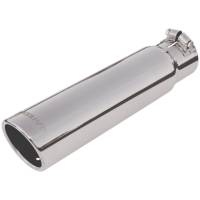 Flowmaster - Flowmaster Stainless Steel Exhaust Tip - 3" Outlet x 2.5" Inlet x 12" Length