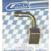 Canton Racing Products - Canton Front Sump T-Style Street / Strip Oil Pump Pickup For (15-710) Pan w/ Pump (M84AHV)