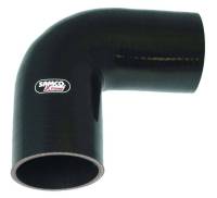 Samco Sport - Samco Sport Xtreme Silicone 90 Degree Elbow  - 4" ID - 4.0 mm Thick Wall - Black