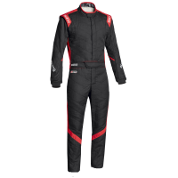 Sparco - Sparco Victory RS-7 Racing Boot Cut Suit - Black / Red - Size 66