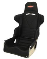 Kirkey Racing Fabrication - Kirkey 65 Series Adjustable Road Race Seat w/ Cover - Black - 17"