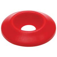 Allstar Performance - Allstar Performance Plastic Countersunk Washers - 1/4" x 1" - Red (10 Pack)