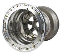 Keizer Aluminum Wheels - Keizer Sprint 42 Spline Outer Beadlock Wheel - 15 x 17" - 7" Back Spacing - Polished