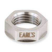 Earl's - Earl's Bulkhead Fitting Nut - 8 AN - Stainless - Natural (Pair)