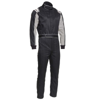 Simpson - Simpson Qualifier Racing Suit - Black / Gray - X-Large