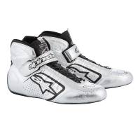 Alpinestars - Alpinestars Tech 1-Z v1 Shoes - Silver/Black - Size 11