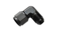 Vibrant Performance - Vibrant Performance 90 Degree 4 AN Female Swivel to 4 AN Male Adapter - Black