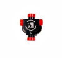 Waterman Racing Components - Waterman 300 Ultra Light Fuel Pump - Hex Driven - 0.300 Gear Set - Reverse Rotation - 8 AN Female Inlet - 8 AN Female Outlet - Black