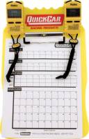QuickCar Racing Products - QuickCar Clipboard Timing System - Yellow - (2) Robic SC505 Watches