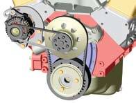 Powermaster Motorsports - Powermaster Alternator Mounting Bracket - Fits SB Chevy - Fits Either Side of Block