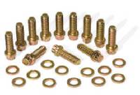 Moroso Performance Products - Moroso Intake Manifold Bolt Kit - BB Chevy w/ Single Plane Manifold - 12 of 3/8"-16 x 1-1/4" and 4 of 3/8"-16 x 1-3/4"
