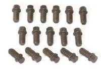 Moroso Performance Products - Moroso Header Bolt Kit - 3/8"-16 x 3/4" Hex Head Bolts for Small - BB and 90° V6 Chevy Engines - SB Ford and Other Engines Where a 3/8"-16 Bolt Is Used - 16 Per Package