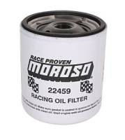 Moroso Performance Products - Moroso Short Chevy Racing Oil Filter - Chevy and Others - 13/16" -16 UNF Thread