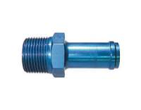 Earl's - Earl's Aluminum Straight Hose Barb to Pipe Thread Adapter - 3/8" Hose I.D., 1/4" NPT