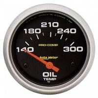 Auto Meter - Auto Meter Pro-Comp Electric Oil Temperature Gauge - 2-5/8" - 140-300