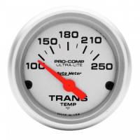 Auto Meter - Auto Meter Mini Ultra-Lite Electric Transmission Temperature Gauge - 2-1/16" - 100-250 F