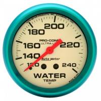 Auto Meter - Auto Meter Ultra-Nite Water Temperature Gauge - 2-5/8" - 120-240