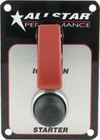 Allstar Performance - Allstar Performance Standard Ignition Switch Panel w/ Flip-Up Switch