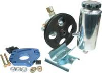 Allstar Performance - Allstar Performance Power Steering Pump Kit - SB Chevy w/ Head Mount Bracket
