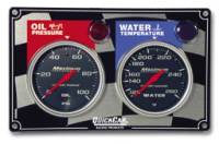 QuickCar Racing Products - QuickCar 2 Gauge Panel w/ Auto Meter Sport Comp Gauges - OP/WT