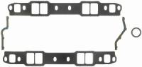 Fel-Pro Performance Gaskets - Fel-Pro Intake Manifold Gaskets - Composite - Cut to Fit - 1.9-2.3" x 1.25-1.4" Port - .120" Thick - SB Chevy