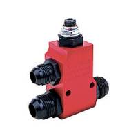 Peterson Fluid Systems - Peterson Remote Relief Valve w -12 AN Oil Fittings -10 AN Relief Line Fitting