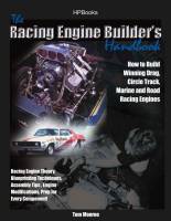 HP Books - Racing Engine Builders Handbook: How to Build Winning Drag - Circle Track - Marine and Road Racing Engines By Tom Monroe