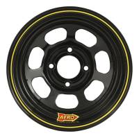 Aero Race Wheel - Aero 30 Series Roll Formed Wheel - Black - 13" x 8" - 3" Offset - 4 x 4.50" Bolt Circle - 16 lbs.